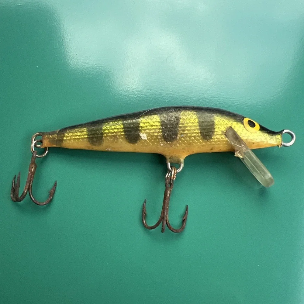 Vintage Rapala Crankbait Lures, Set Of 4